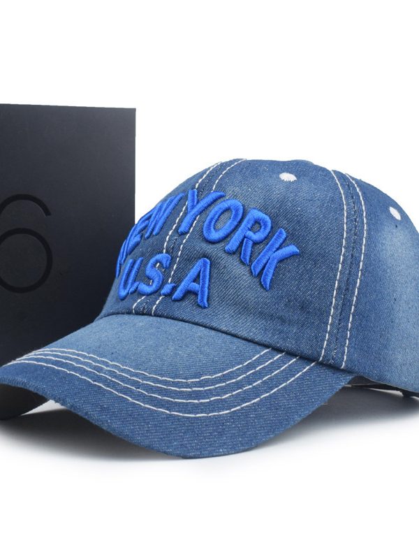 Women's Alphabet Embroidered Outdoor Sports Hat