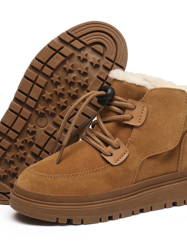 Children's Cotton Shoes Thickened Fleece-lined Outdoor Non-slip