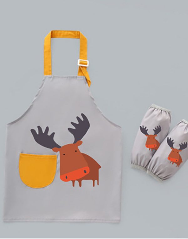 مئزر رسم للأطفال ملابس خاصة للرسم الفني للأطفال الرضع