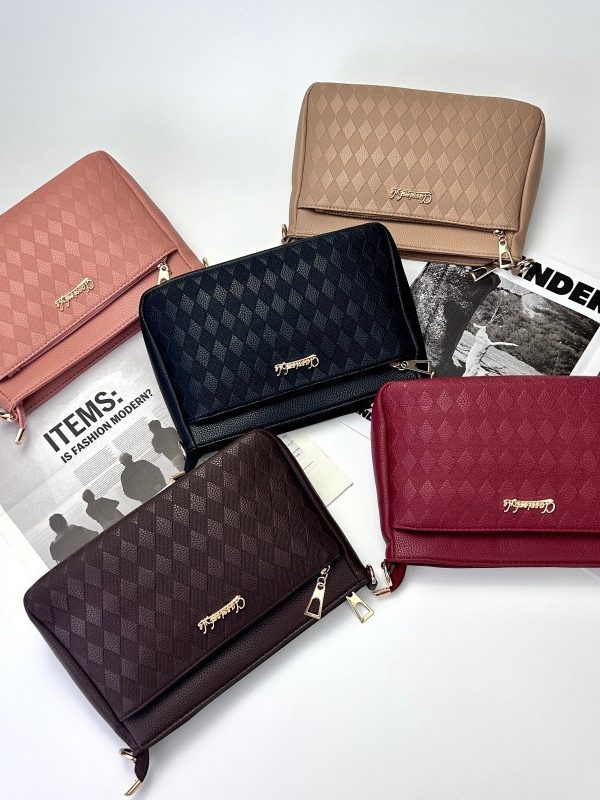 Multi-layer Women's Bags For The Middle-aged Single Shoulder Crossbody Large Capacity