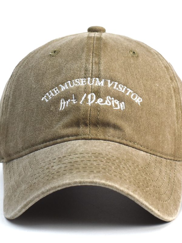 Washed Cotton Printed Hat Old Dad Hat