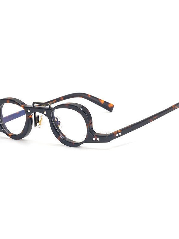 Japanese Small Round Frame Plate Handmade Myopia Glasses Frame