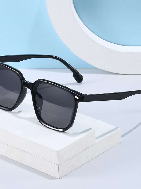 Large Frame Square Sunglasses Retro Trendy High-grade Women