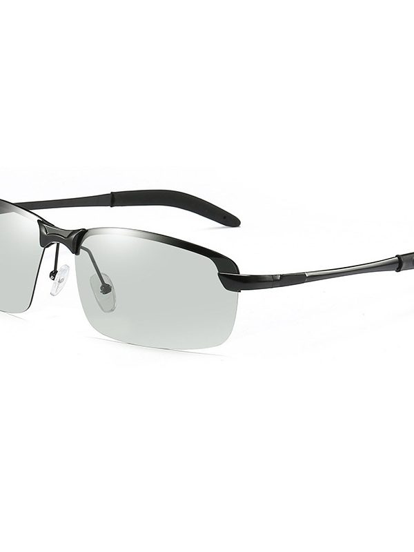 نظارات شمسية رجالية للقيادة متغيرة اللون مستقطبة للنهار والليل