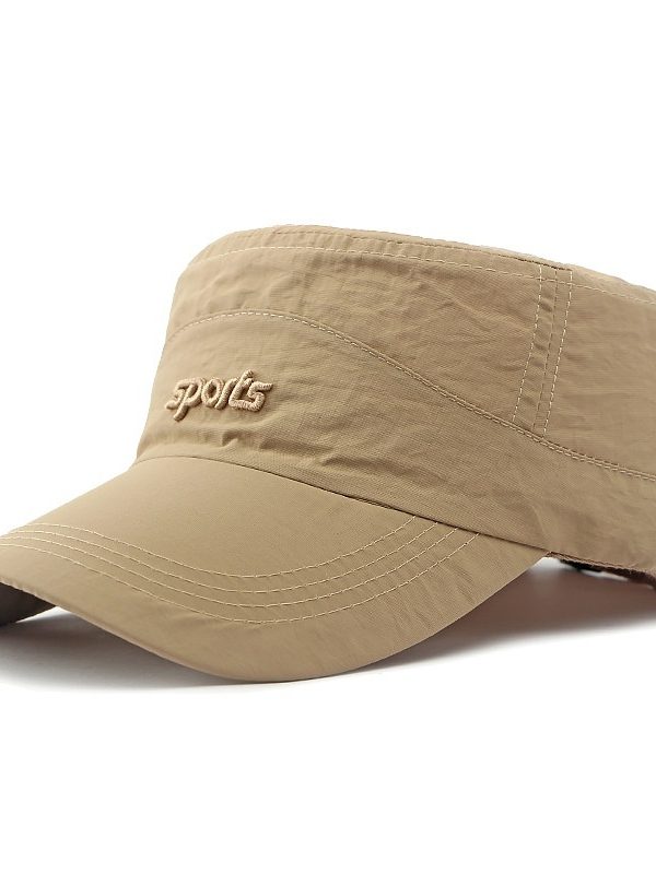 Men's Flat-top Hat Summer Outdoor Sun Protection Sun Hat Leisure