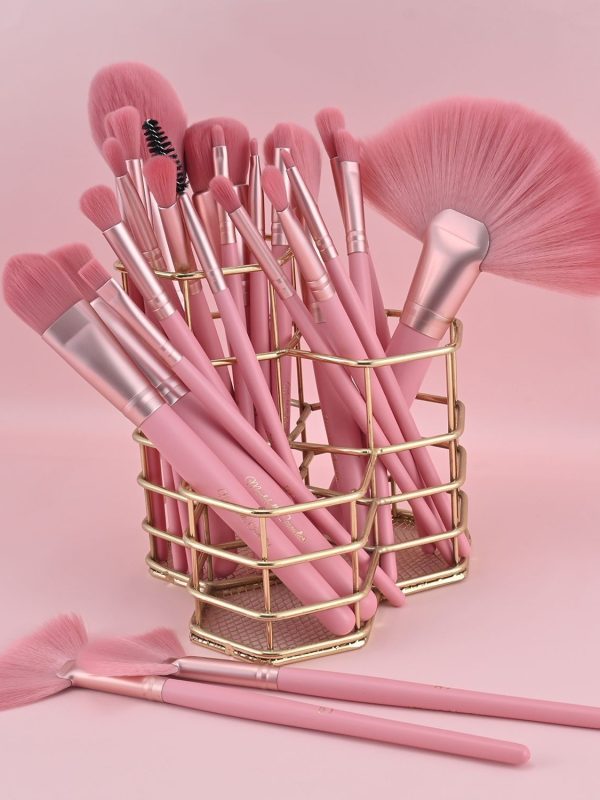 مجموعة أدوات مكياج احترافية فرشاة إسفنجة بودرة بودرة جمال مزج حزمة سفر