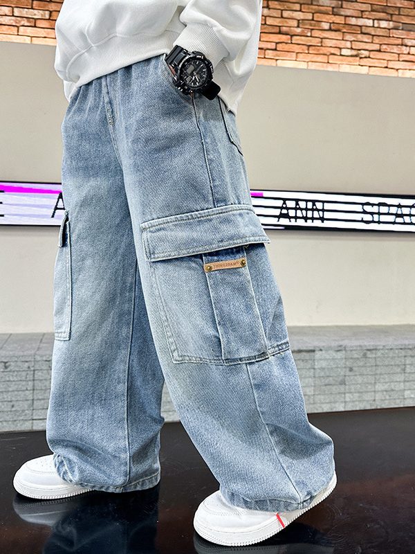 Boys' Jeans Spring And Autumn
