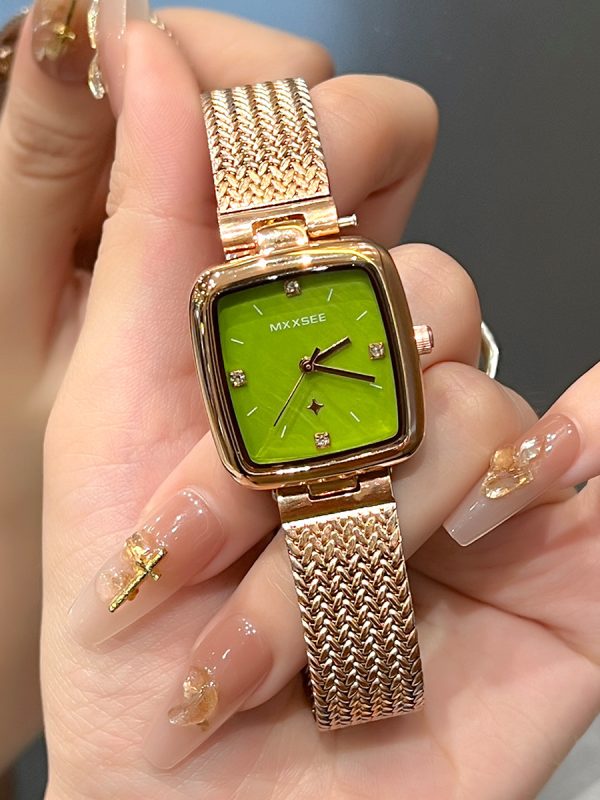 Women's Starry Retro Exquisite Square Watch