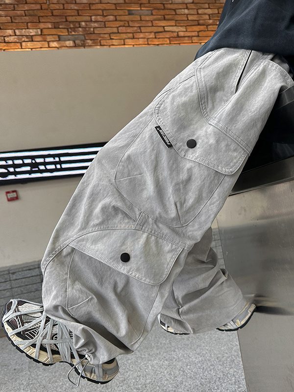 ملابس الربيع للأولاد بنطلونات كارغو جديدة عصرية وجذابة