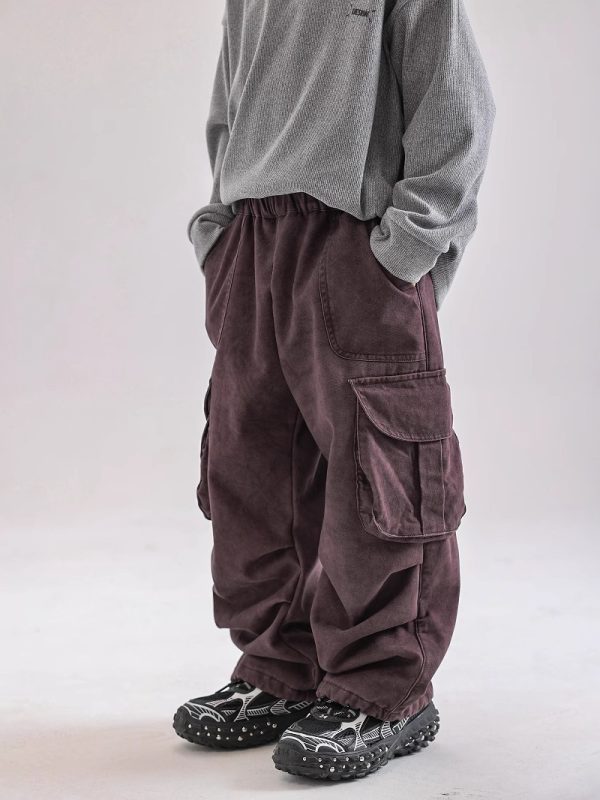 Autumn And Winter New Fleece Work Pants Casual