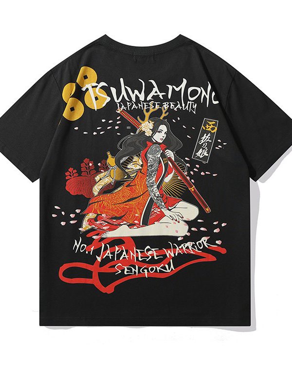 تيشيرتات قطنية مطرزة بأكمام قصيرة للرجال والنساء والأزواج