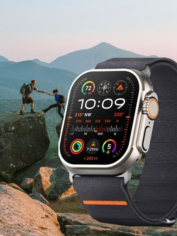 Elastic Nylon Watchband Stainless Steel Buckle