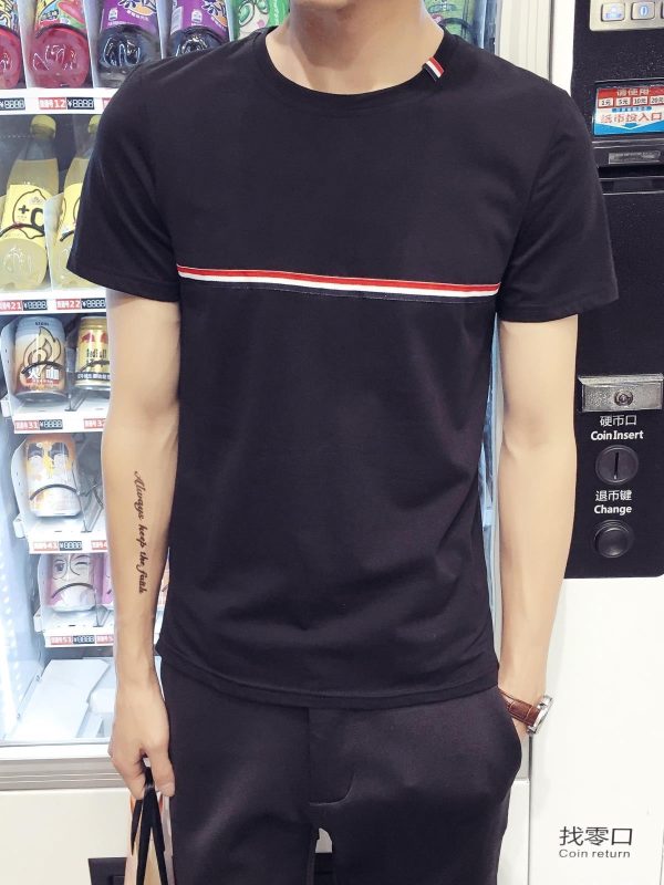 Men's T-shirt round neck T-shirt