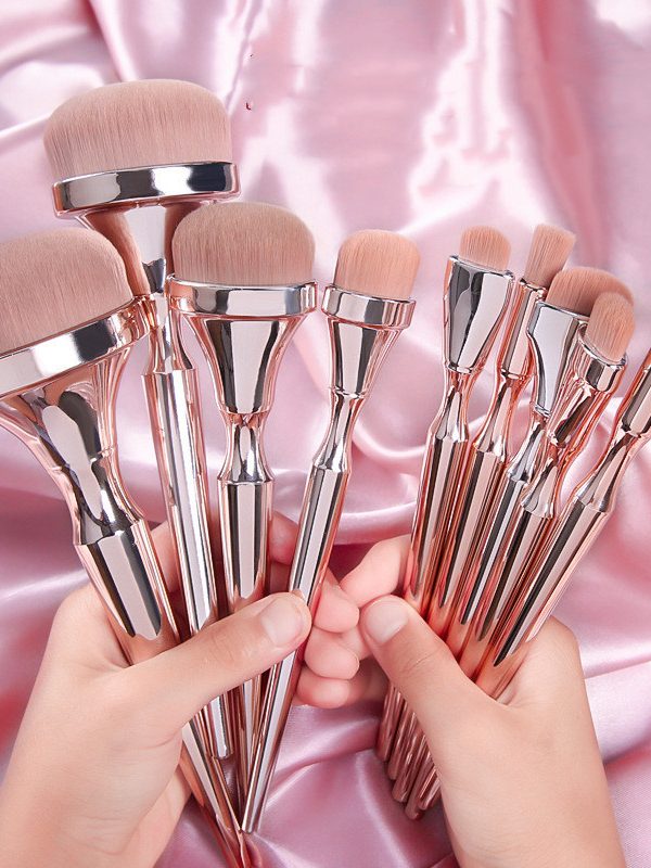 Beginner Makeup Brush Set Liquid Foundation