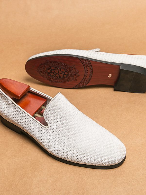 Trendy Casual Driving Leather Shoes For Men