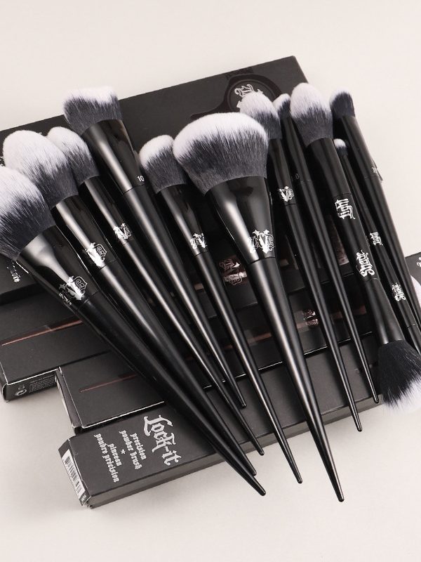 فرشاة ظلال العيون بمقبض بلاستيكي، أداة مكياج