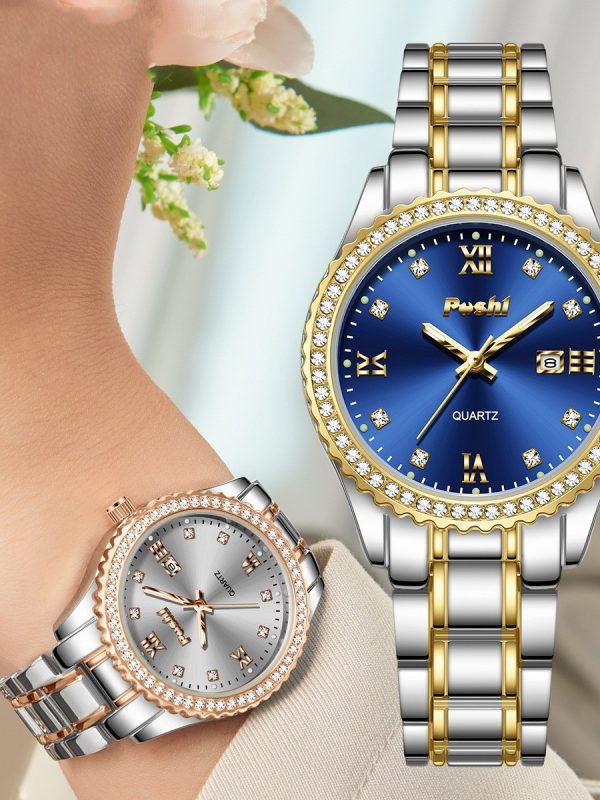 ساعة نسائية مميزة وخفيفة وفخمة وعالية الحس