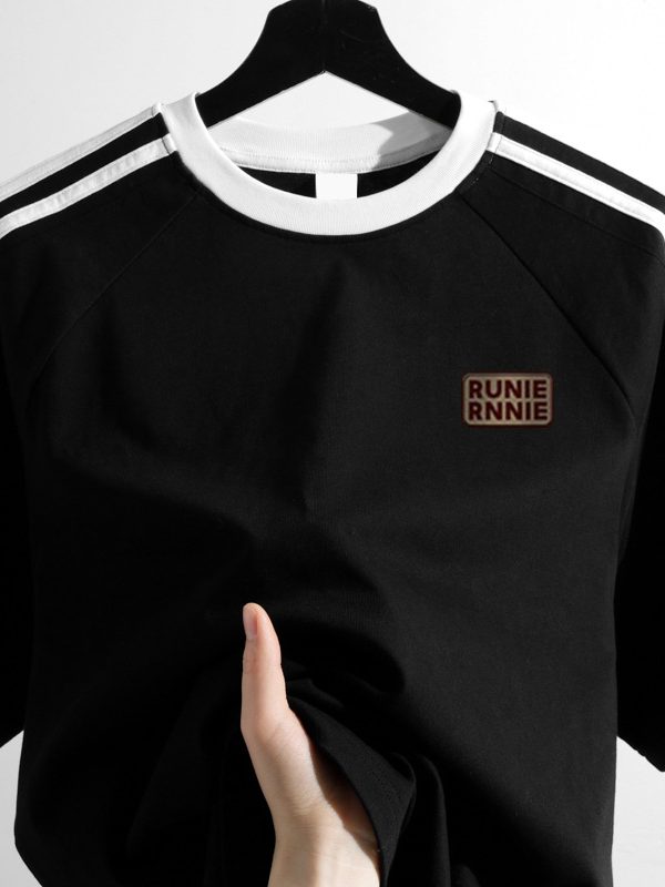 Men's Summer Clothes American Printed Cotton Half Sleeve