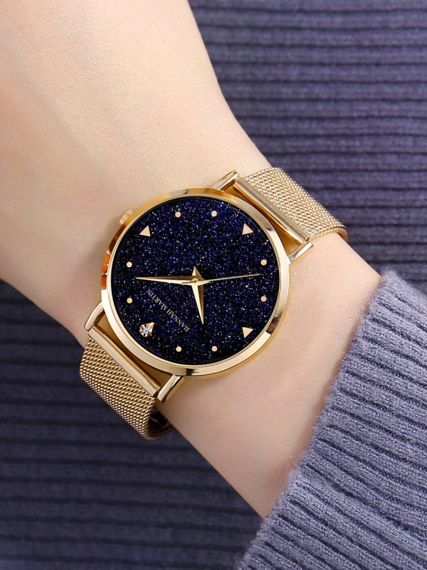 Women's Waterproof Starry Simple Quartz Watch