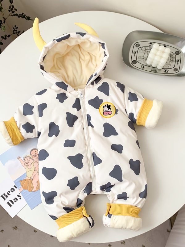 بدلة قطنية سميكة ودافئة للأطفال