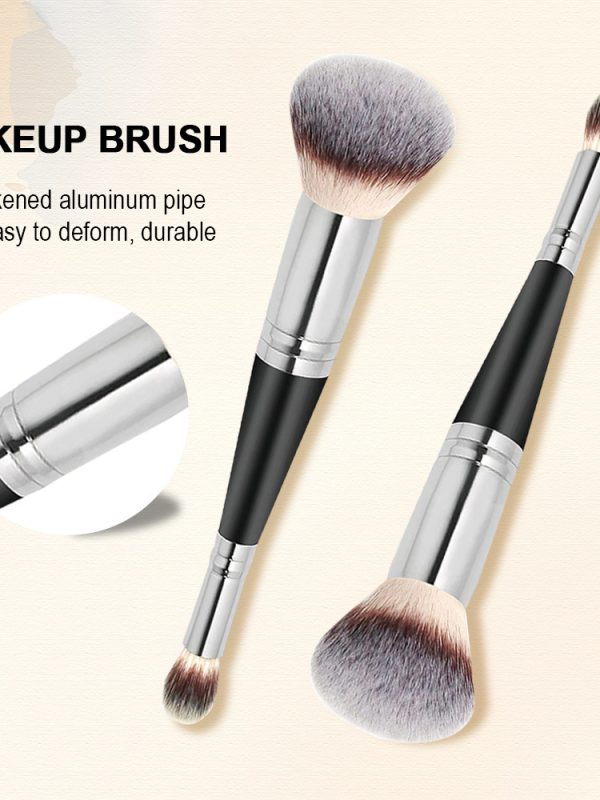 فرشاة مكياج متعددة الوظائف للتغطية الدقيقة للبقع السوداء وحب الشباب والهالات السوداء