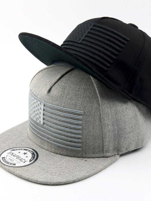 Flag Embroidered Baseball Cap Hip Hop