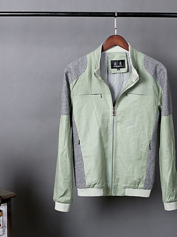 Men's Thin Linen Jacket Fashionable And Comfortable