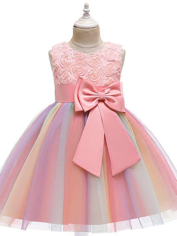 Summer Medium And Large Children's Dresses Girls' Pettiskirt