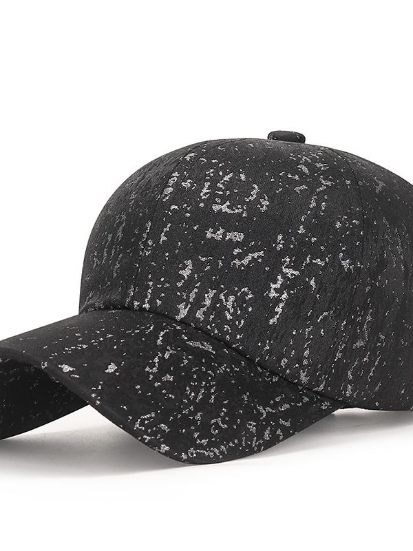 Zhenyueqi Spring And Summer New Silver Silk Cloth Baseball Cap