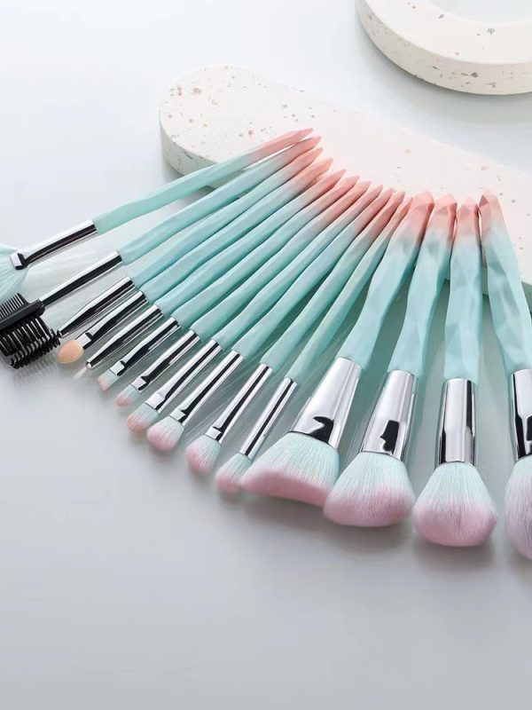 Foundation Nose Shadow Wool Blush Makeup Brush Full Set