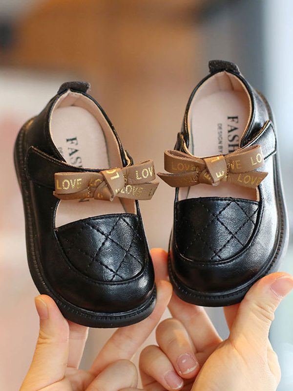 Children's Leather Shoes Soft Sole Baby Princess Shoes