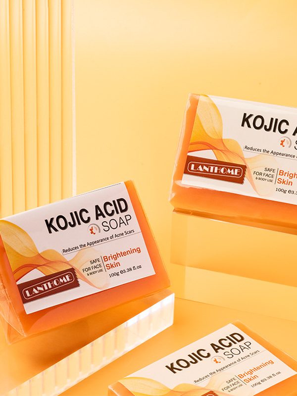 Lianbiquan Kojic Acid Soap 100g Skin Cleaning Facial Soap