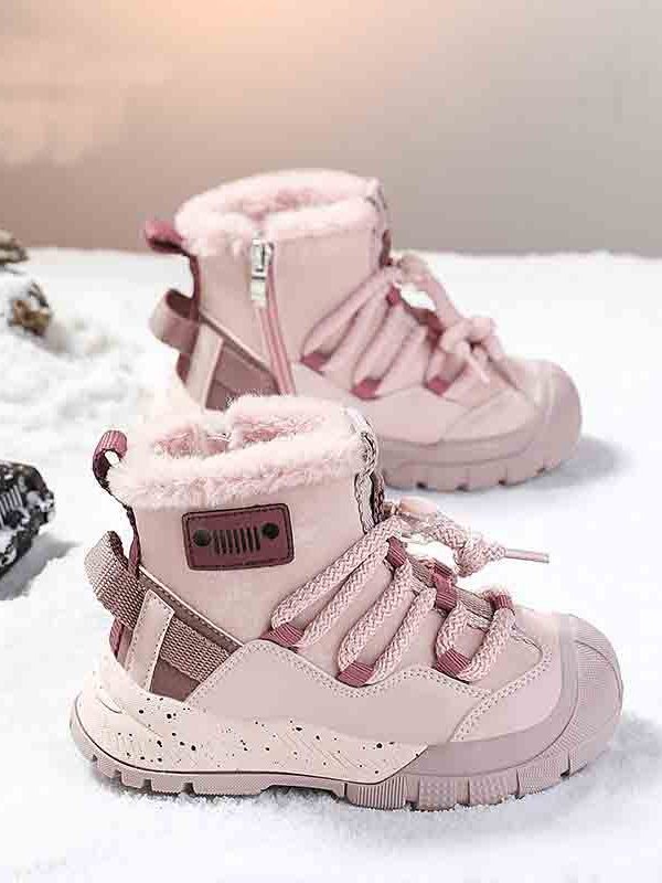 Children's Sneaker Waterproof Snow Fleece-lined