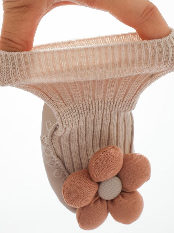 Korean Style Three-dimensional Flower Ankle Sock