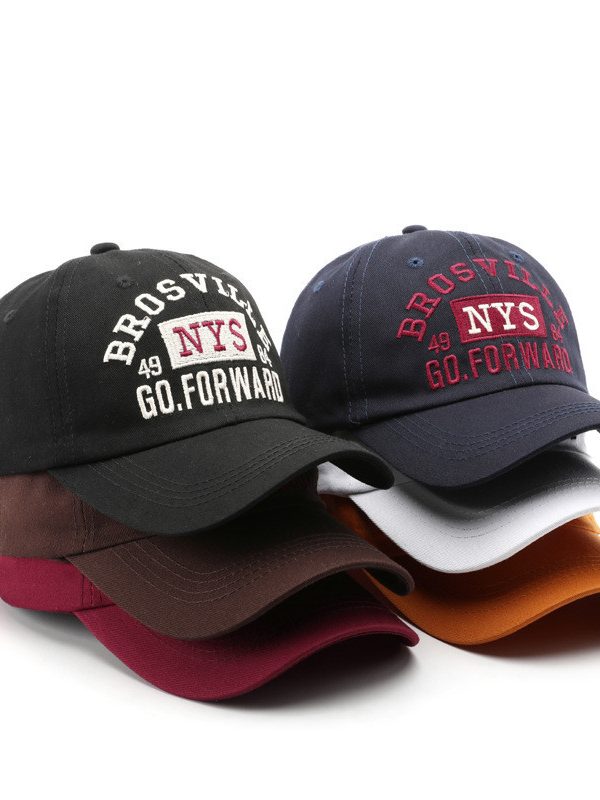 Men's And Women's Outdoor Fashion Letter Embroidery Baseball Hat