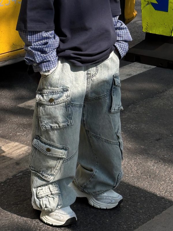 Spring New All-matching Work Clothes Children's Trousers