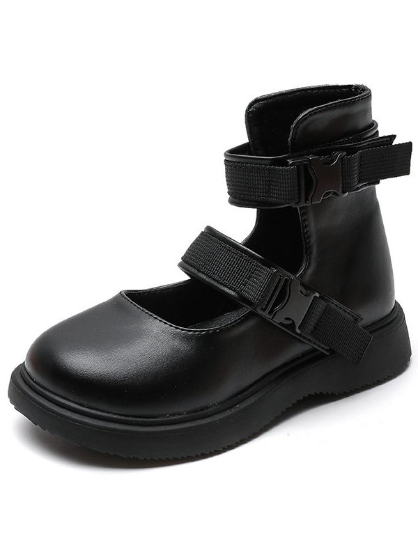 Tiger Squad Leader Girl Korean Style Middle Cut Martin Boots Student Casual Shoes