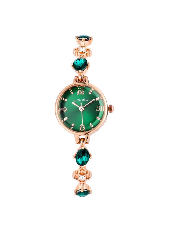 Small Green Watch Simple Elegant Women's Bracelet Watch Gift Watch Jade Watch