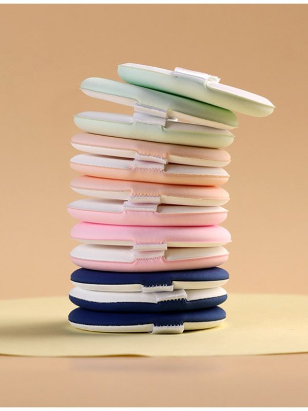 أداة مكياج إسفنجية مستديرة من اللاتكس الجاف والرطب BB Cream