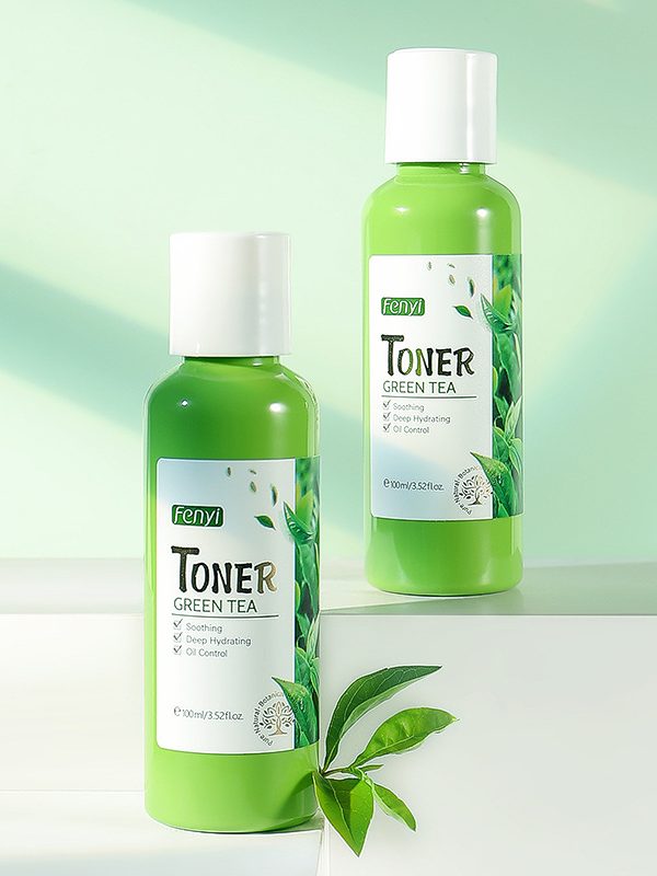 Green Tea Toner 100ml Moisturizing Lotion Skin Care Products