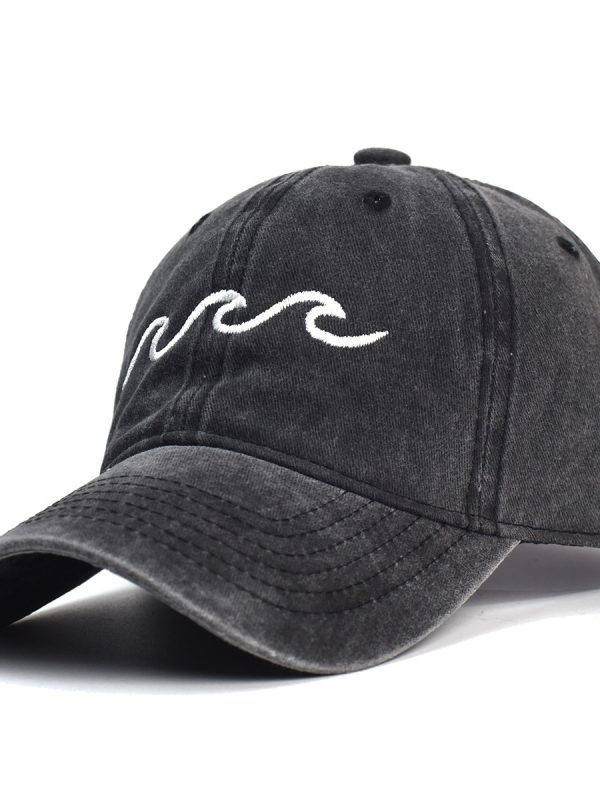 Washed Cotton Printed Hat Old Dad Hat