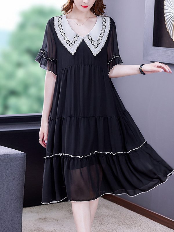 New Fashion Dresses For Ladies With Age-reducing Temperament