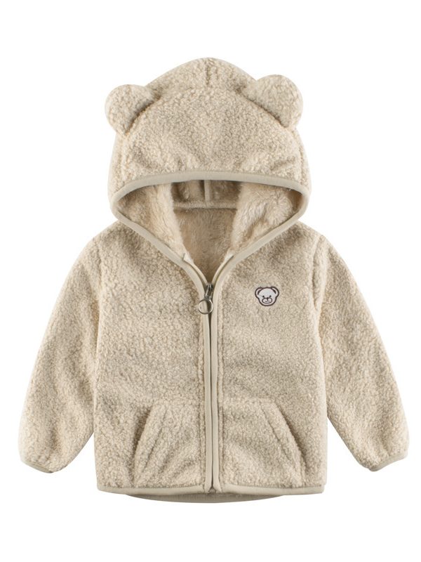 معطف أطفال كوري مع سترة كشمير ملابس أطفال