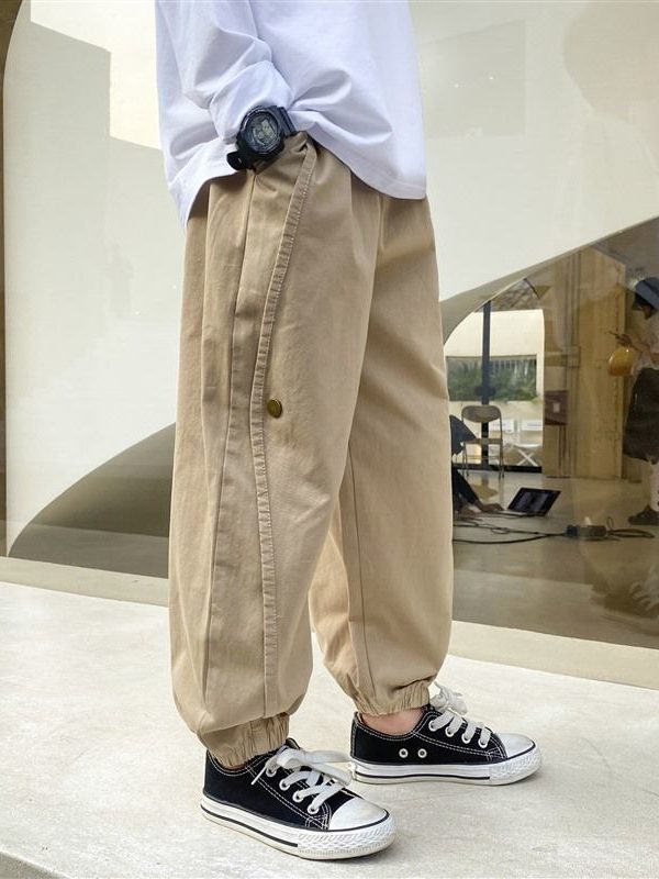 ملابس أطفال كاجوال فضفاضة على الطراز الكوري للأولاد