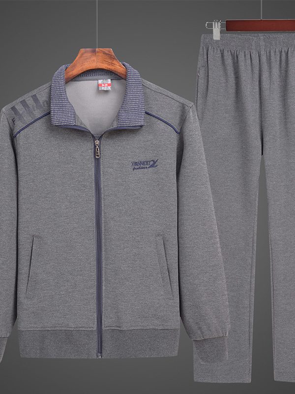 Men's Sport Suit Loose Autumn Winter Sweater Middle-aged And Elderly Casual Sportswear