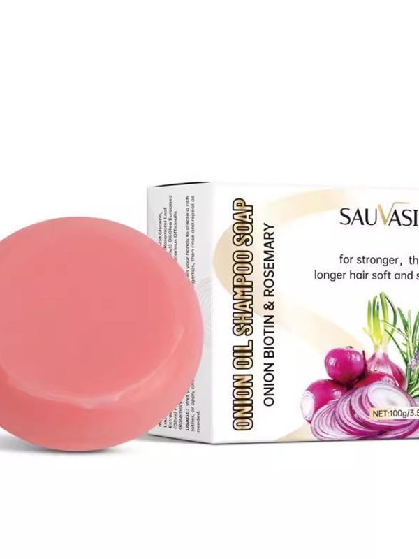 Onion Oil Shampoo Soap Cleaning
