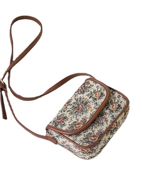 Retro Women's Summer Niche Ethnic Style Shoulder Bag