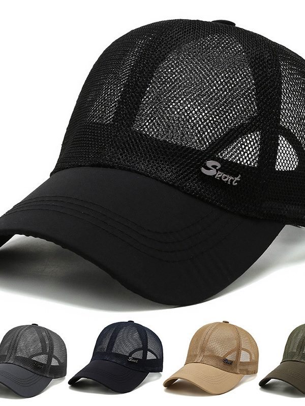 Men's Summer Thin Sun Hat Outdoor Sun Protection