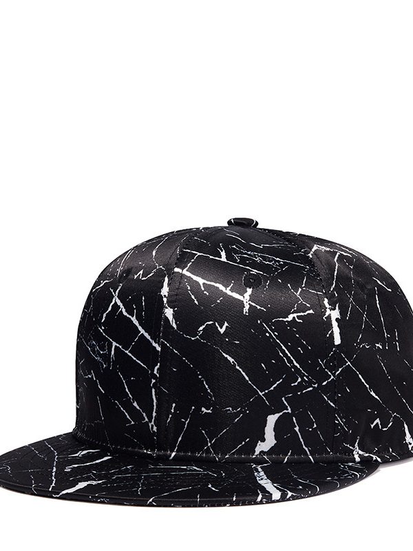 Hip-hop Hat Street Fashion Men And Women Lightning Pattern Sunshade Baseball Cap