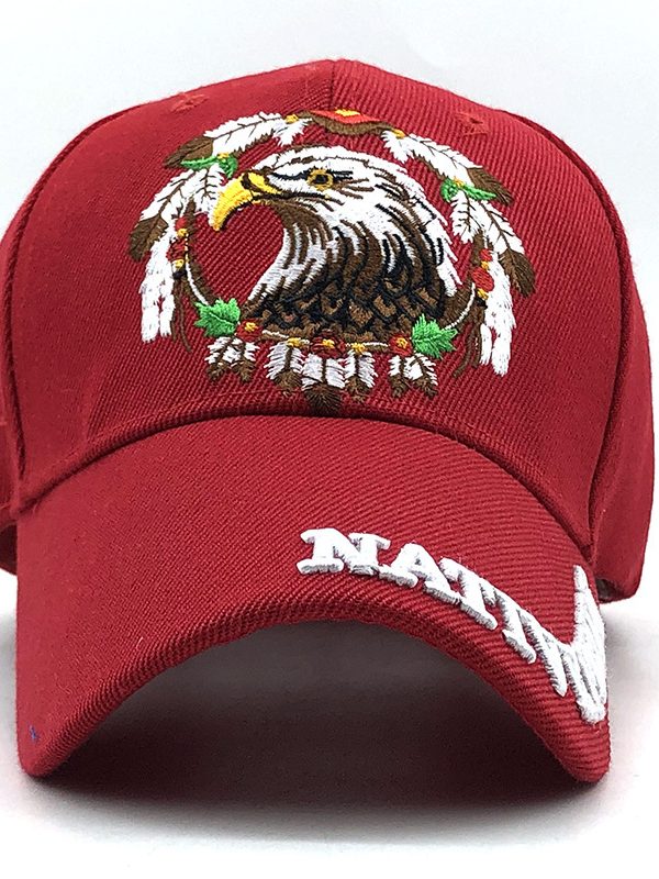 Eagle Embroidered Baseball Cap